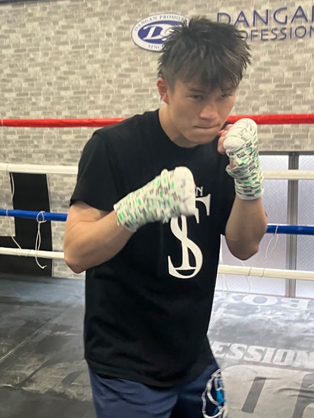 向山太尊・練習風景