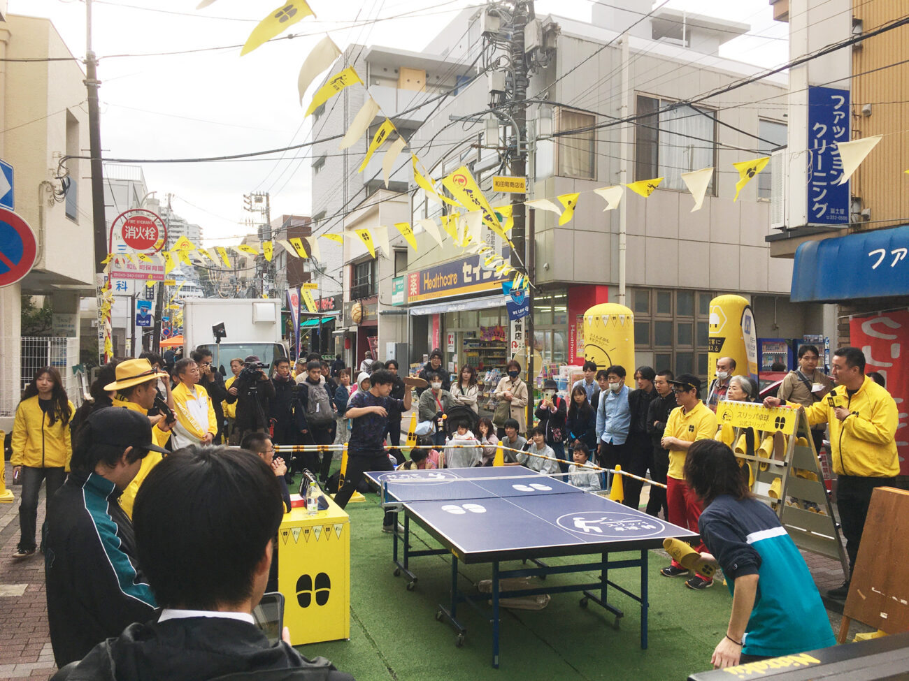 スリッパ卓球-保土ケ谷区和田町-頂上決戦